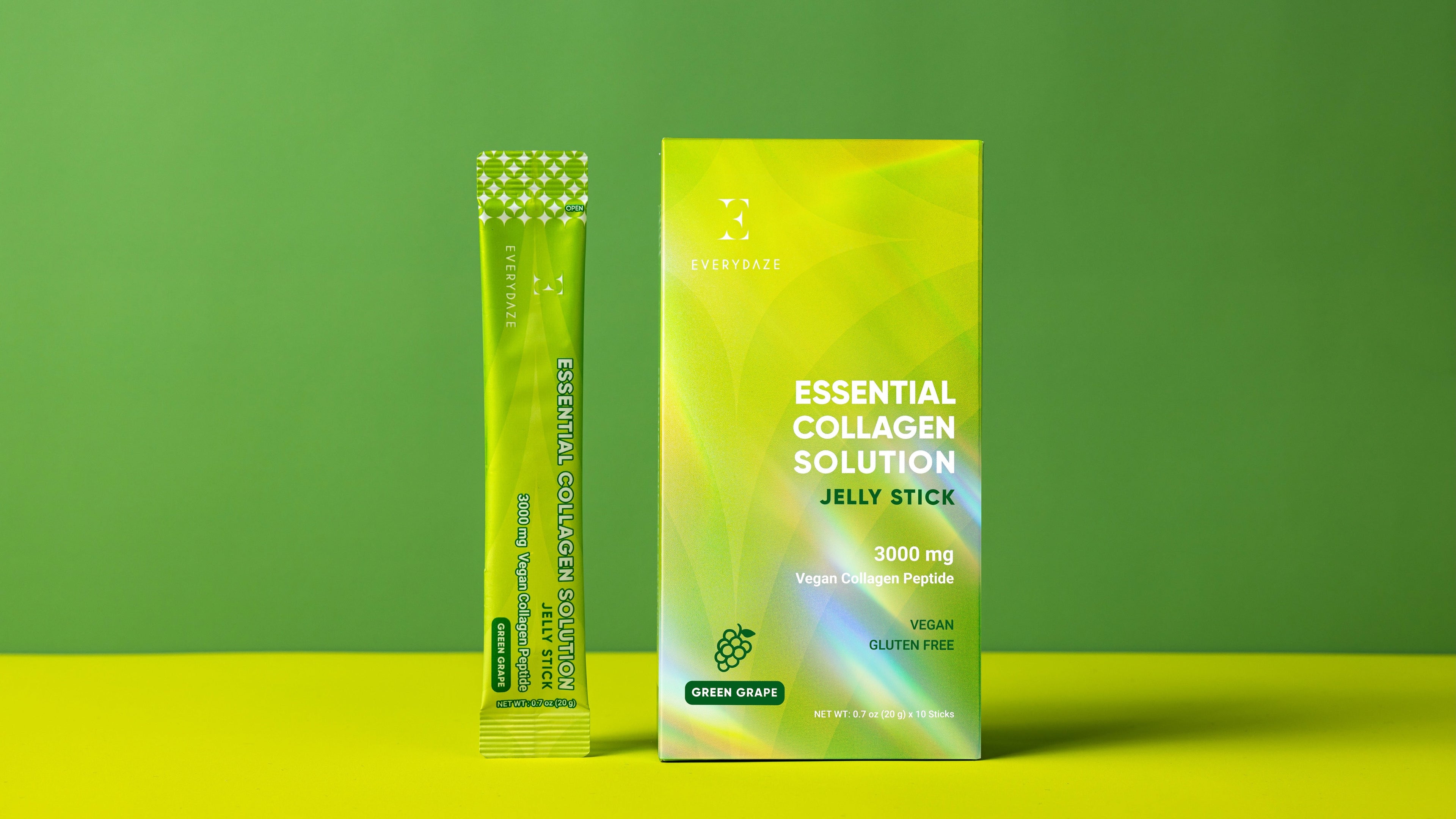 Veganski kolagen z okusom zelenega grozdja